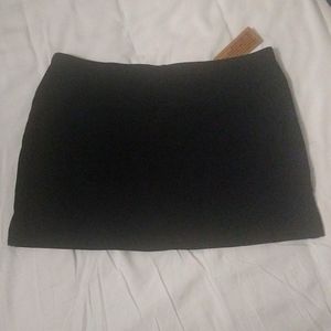Urban outfitters black xs skort